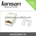 LANSAN Alta calidad cat6 keystone jack para commscope